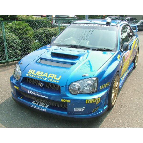 画像1: グリル一体型WRC’05フロントバンパー 【GD】【ないる屋】