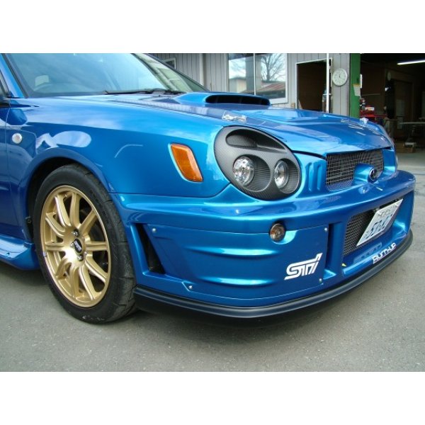 画像2: グリル一体型WRC’01-02フロントバンパー フォグカバー右 【GG】【ないる屋】