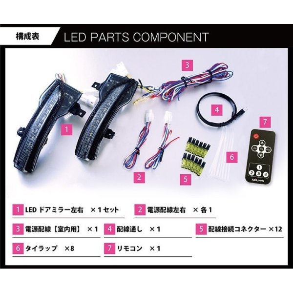 画像3: シーケンシャルドアミラーウインカー【BN/BS/GK/GT/SK】 【GT-DRY】