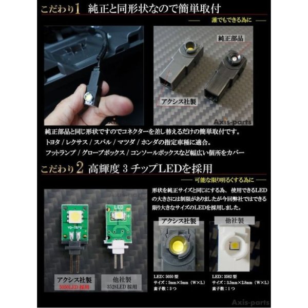 画像7: 6LED汎用フットランプ【汎用】【GT-DRY】【S-CRAFT】