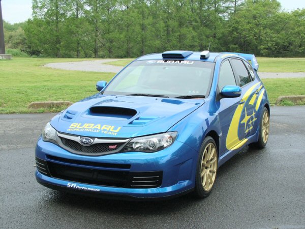 WRC’08コンセプトフロントバンパー専用カーボンリップ 【GR/GV】 【ないる屋】