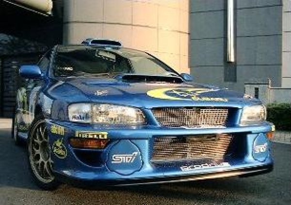 画像1: 22B専用グリル一体型WRC’00フロントバンパー 【GC】【ないる屋】 (1)
