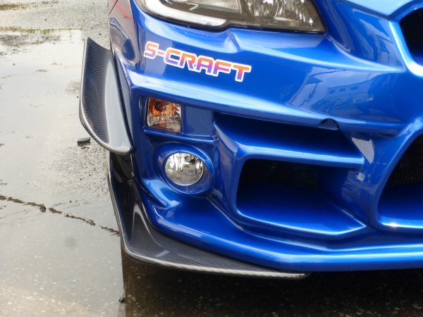 画像2: フロントバンパー専用カナード(TYPE-I) 【VA/VM】 【S-CRAFT】 (2)