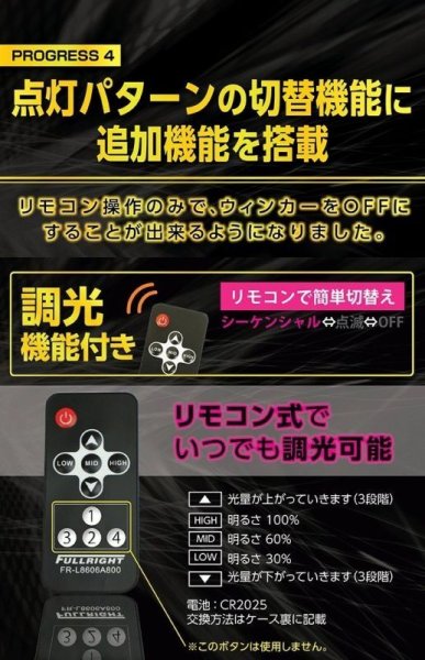 画像6: LEDウィンカー付き ドアミラー【VN/VB】【GT-DRY】 (6)