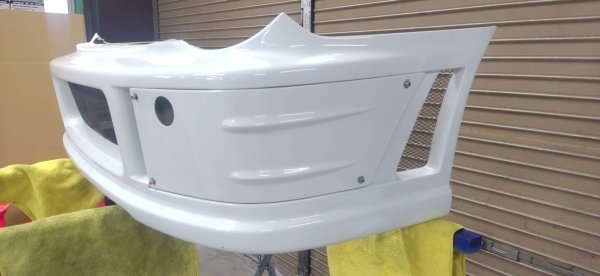 画像2: 【中古】ALEX フロントバンパー+グリル【GD】【ALEX】 (2)