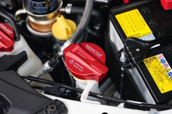 画像5: ウォッシャータンクキャップカバー 【スバル用】【GT-DRY】【S-CRAFT】 (5)