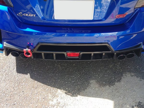 画像3: リアアンダーオフセットプレート 【VA】 【S-CRAFT】 (3)